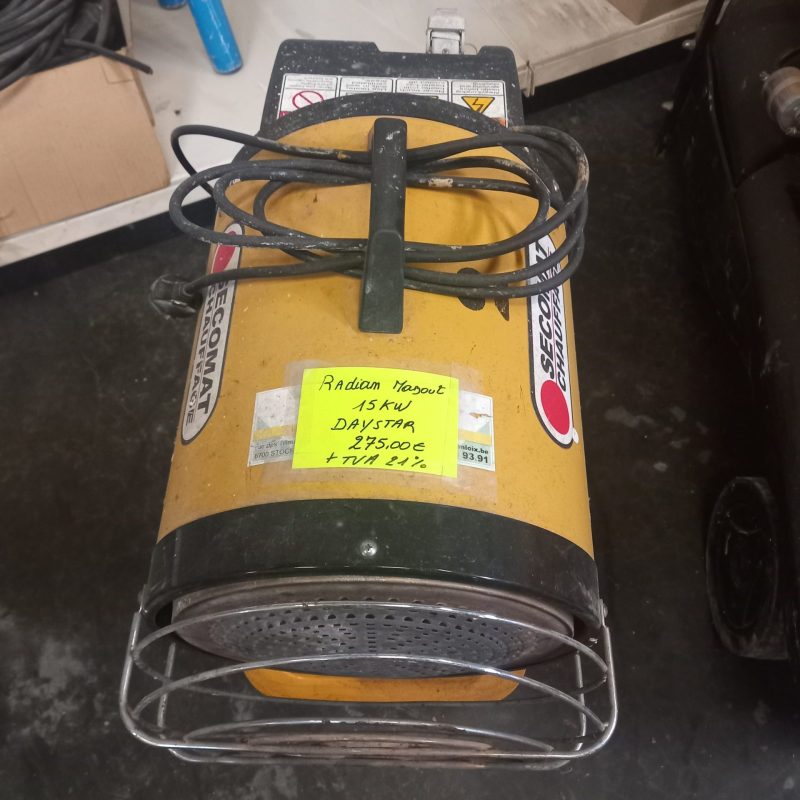 Chauffage radiant portatif 15kw